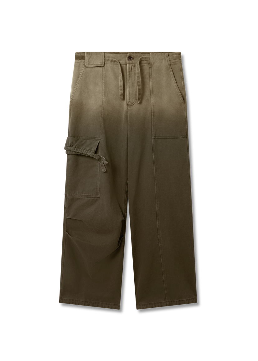 Cargo bukser AXEL ARIGATO Dax Faded Wide-Leg Cargo Trousers Grøn | A3306001