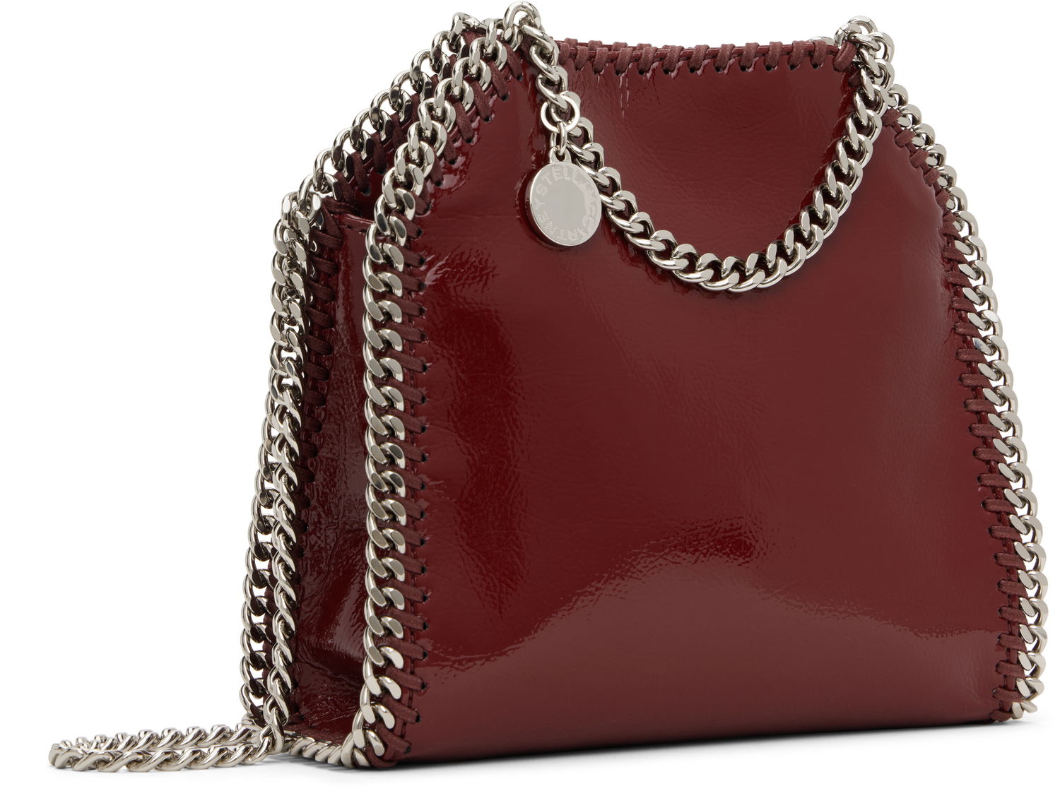Skuldertaske Stella McCartney Tiny Falabella Shoulder Bag Bourgogne | 391698WP0495, 1