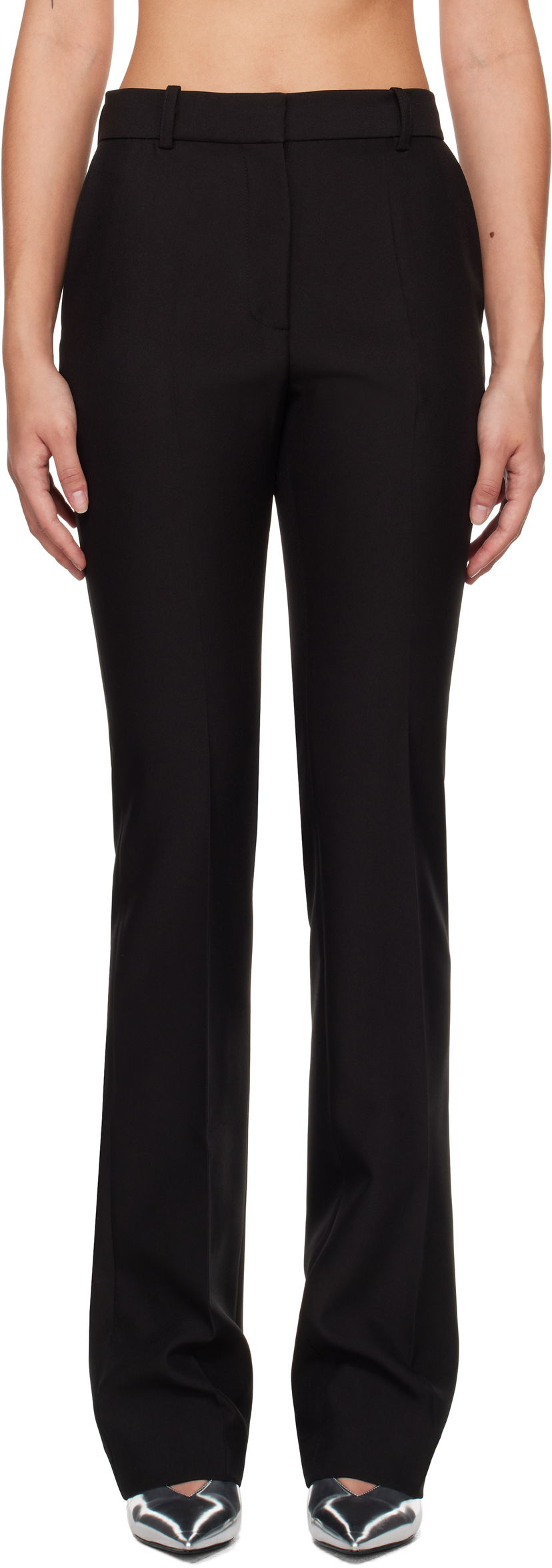 Bukser Coperni Straight Tailored Trousers Sort | COPP76F3004
