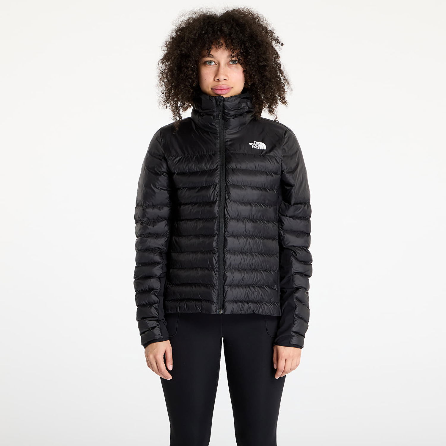 Puffer jakke The North Face The North Face Terra Peak Hybrid Hooded Jacket Sort | NF0A8B5BJK31, 0