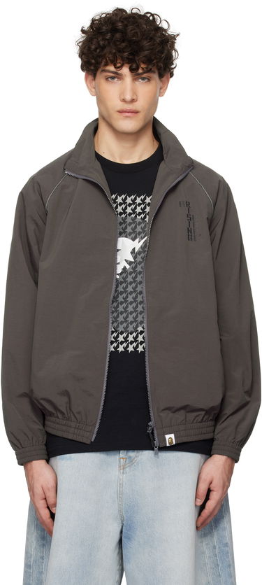 Vindjakke BAPE Tiger & Dragon Track Jacket Grå | 001LJK701002L, 0
