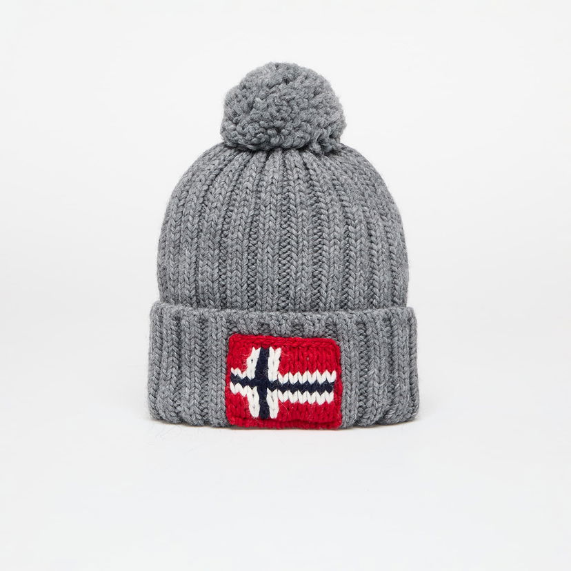 Hat Napapijri Hat Semiury 5 Med Grey Melange Universal Grå | NP0A4GKB1601