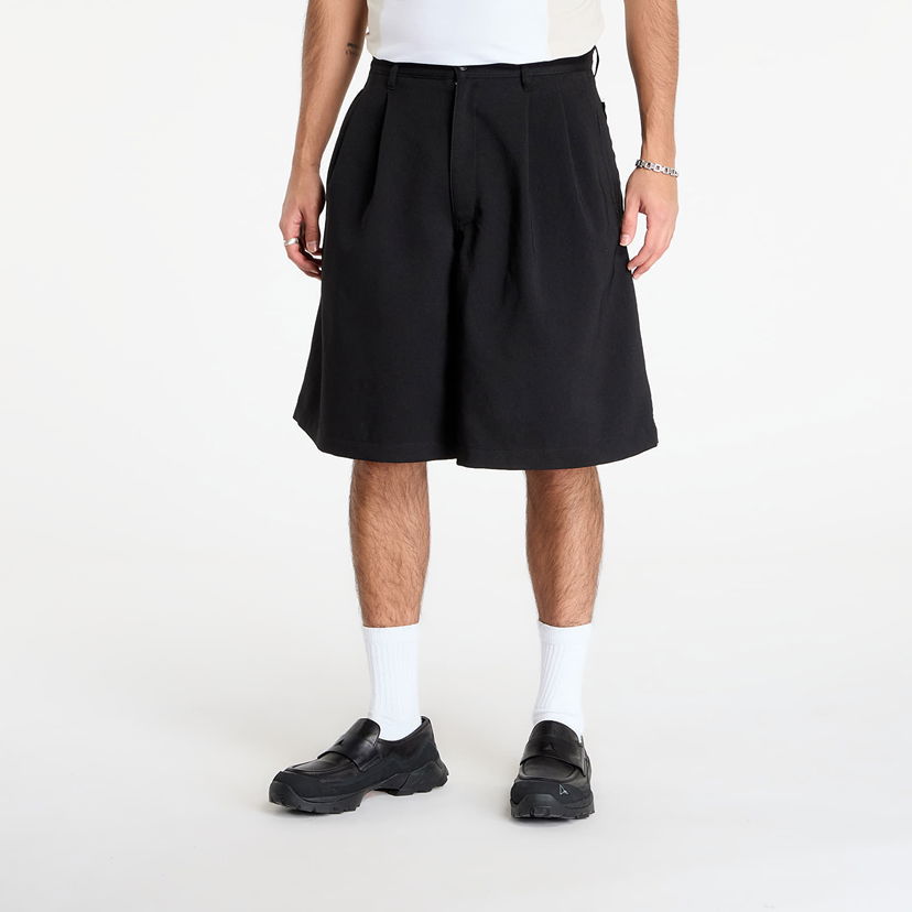 Shorts Comme des Garçons Comme des Garçons SHIRT Short Pleated Trousers With Patch Pockets Sort | FP-P502-W25 Black
