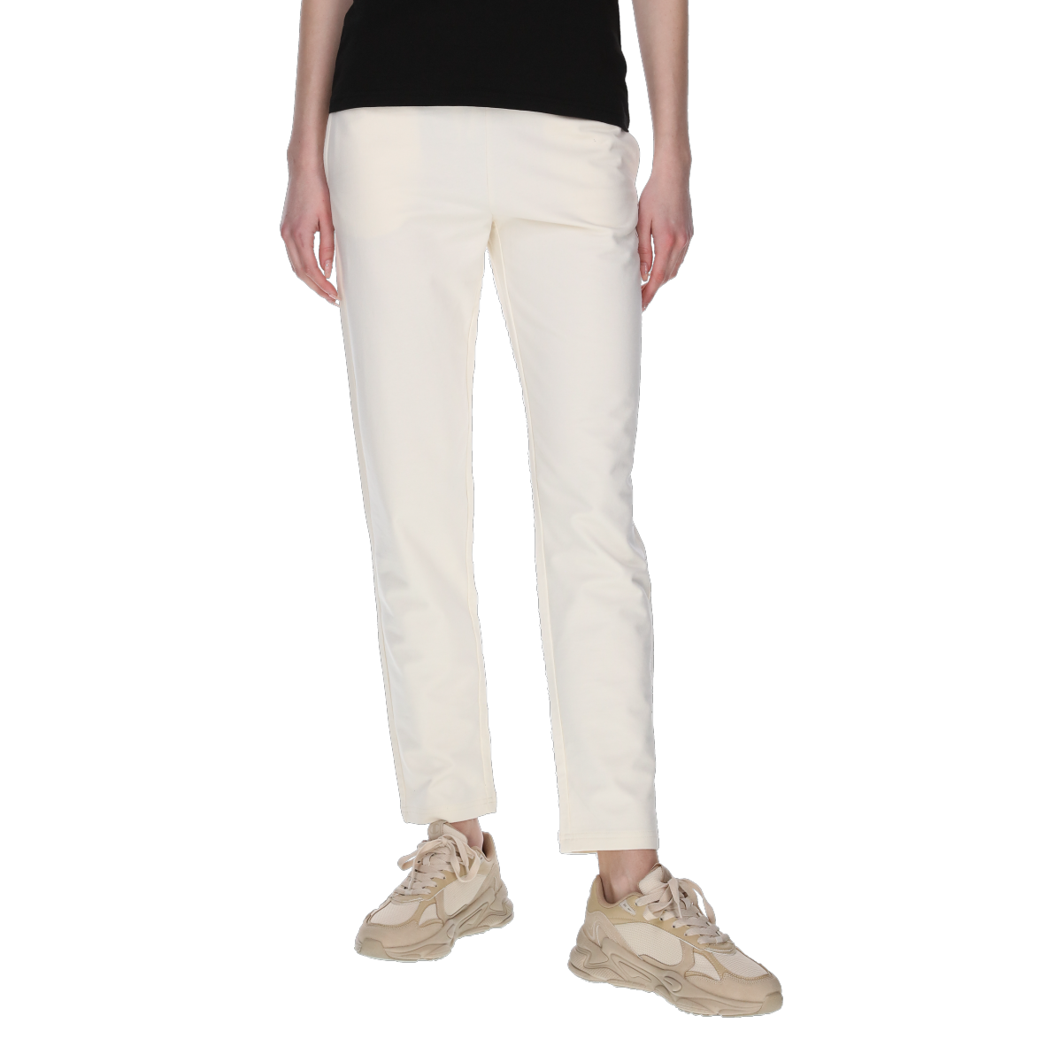 Bukser Champion Straight Hem Pants Beige | 118220-WW011, 0