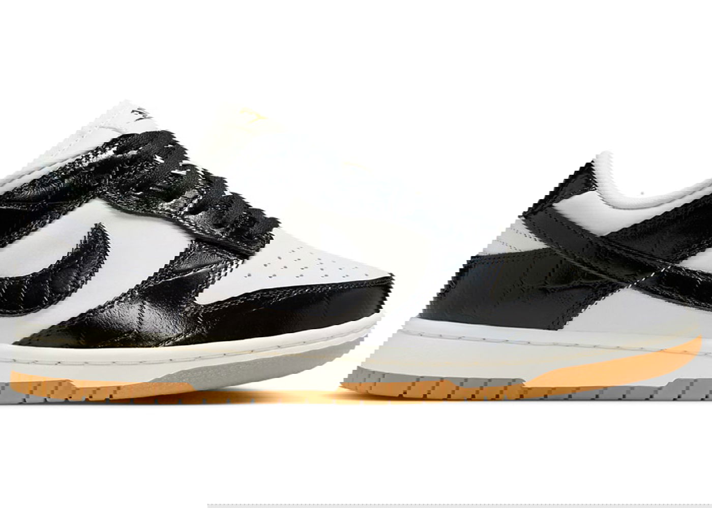 Sneakers og sko Nike Dunk Low LX Black Croc W Sort | FJ2260-003, 0