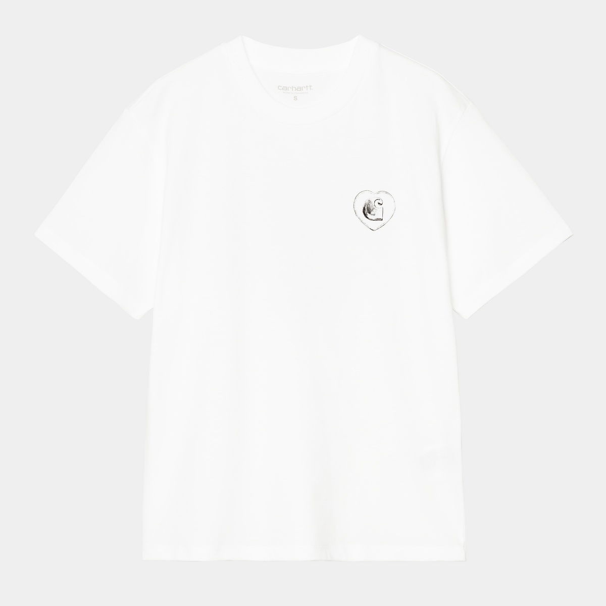 T-shirt Carhartt WIP Hearts Of Hartts Short Sleeve T-Shirt Hvid | I035477_4, 0