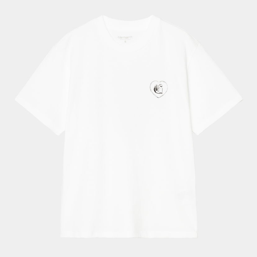 T-shirt Carhartt WIP Hearts Of Hartts Short Sleeve T-Shirt Hvid | I035477_4