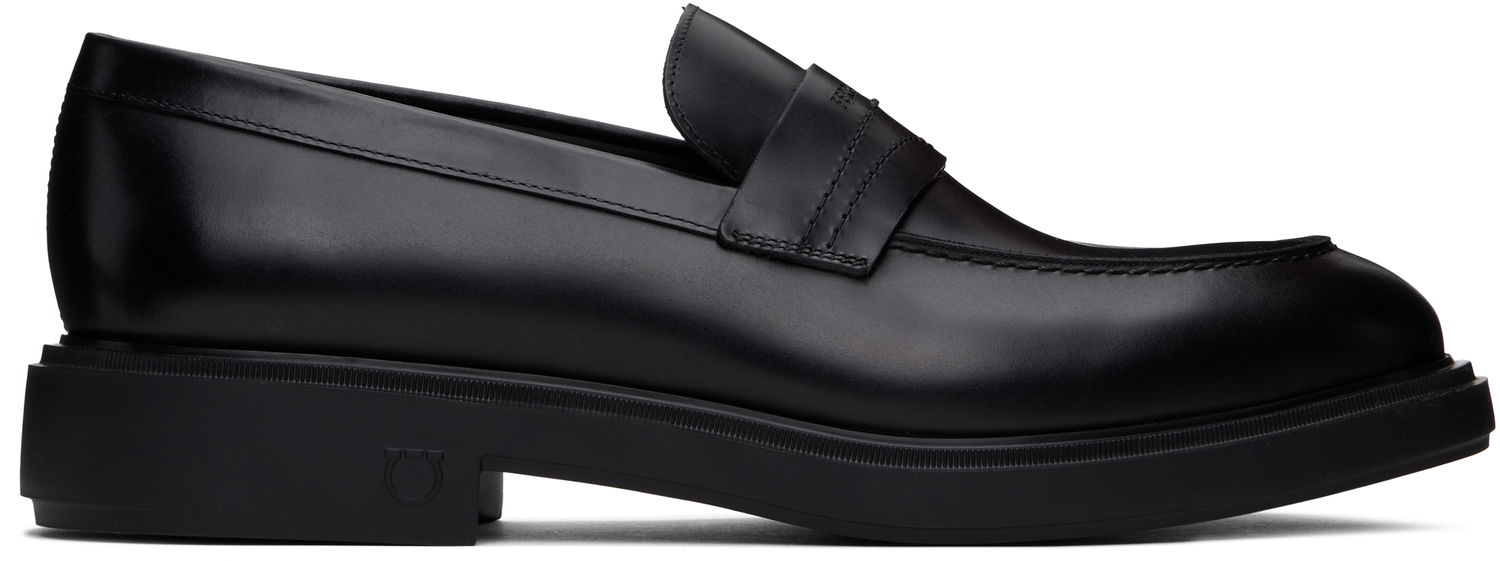 Sneakers og sko FERRAGAMO Penny Loafers Sort | 777031, 0