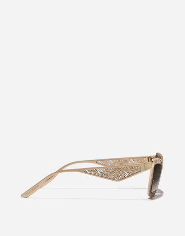 Solbriller Dolce & Gabbana Dolce & Gabbana Dg Lace Sunglasses Brun | VG2311VA46E9V000, 2