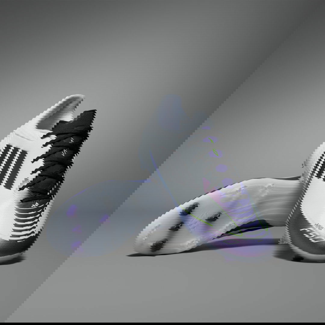 Sneakers og sko adidas Performance F50 League Messi Firm/Multi-Ground Hvid | IE9073, 0