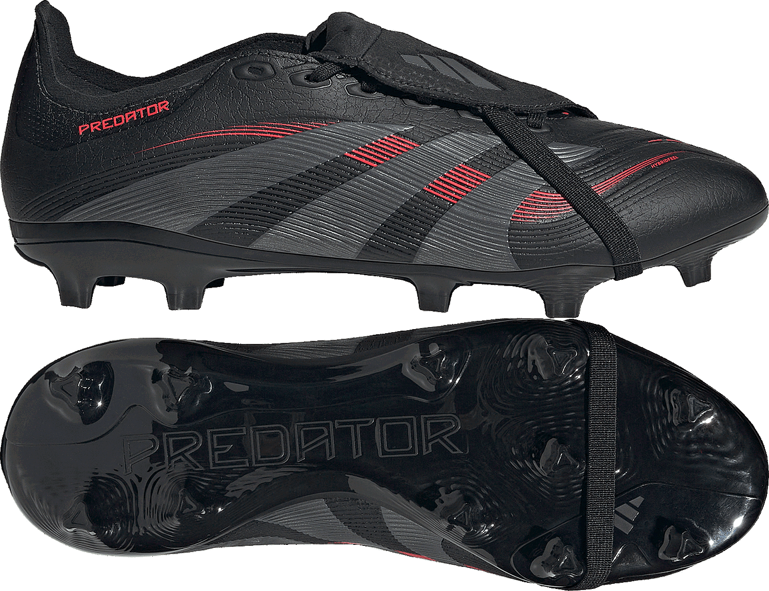 Sneakers og sko adidas Performance Predator League Fold-Over Tongue Firm/Multi-Ground Sort | ID1322, 1