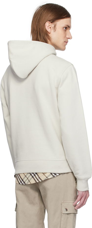 Sweatshirt Burberry Burberry Knot Logo Cotton Hoodie Beige | 8106292, 2
