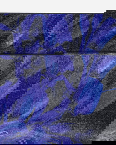 Tegnebog Dries Van Noten Floral Print Leather Cardholder Sort | 252-022100-598 504, 4