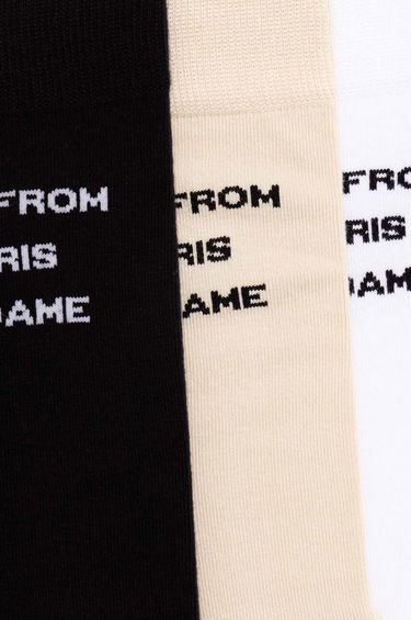 Sokker Drôle de Monsieur Le Pack de Chaussettes Slogan Flerfarvet | PERM-SK101-CO024-MC, 2