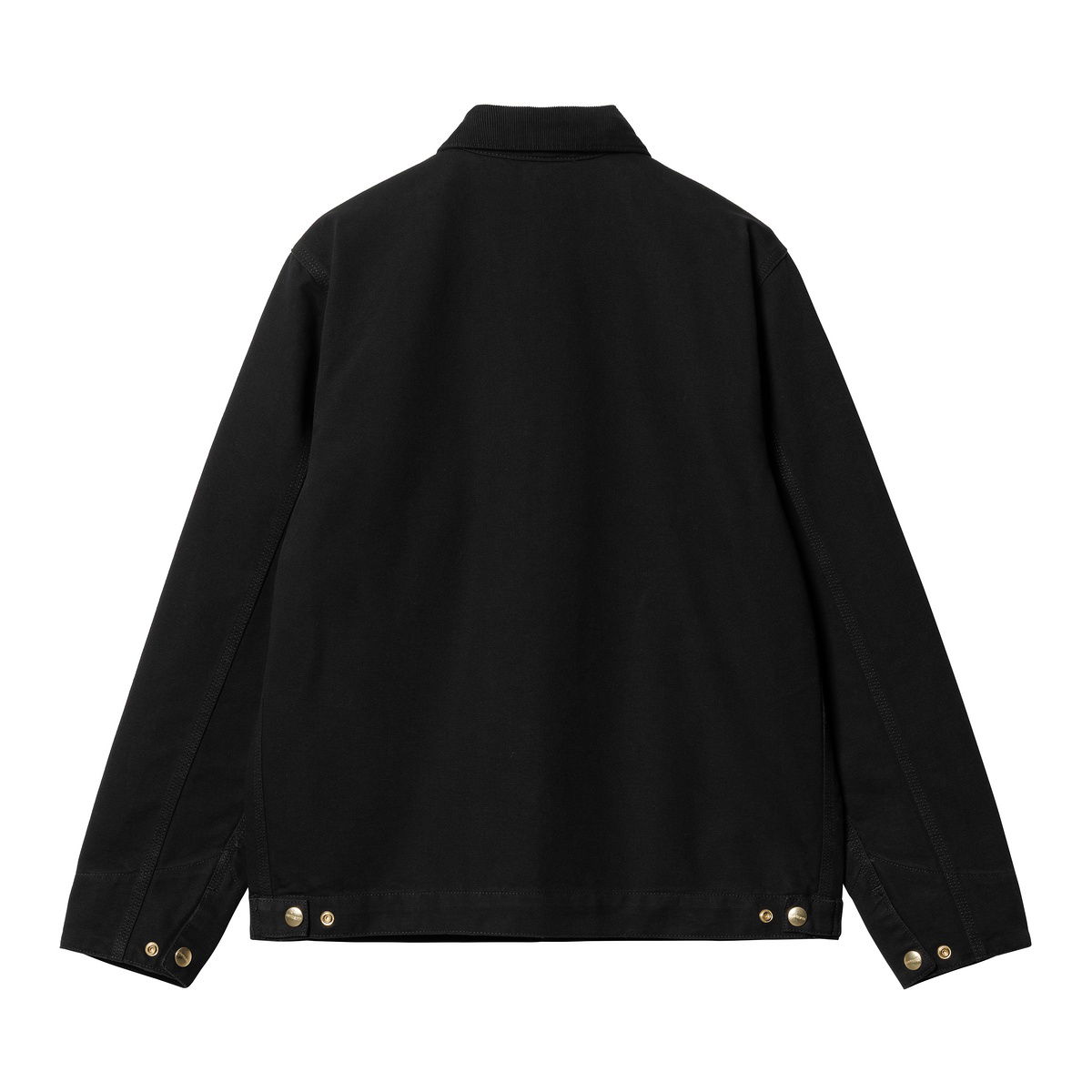 Jakke Carhartt WIP Black Rinsed Detroit Jacket Sort | I033112_9, 1