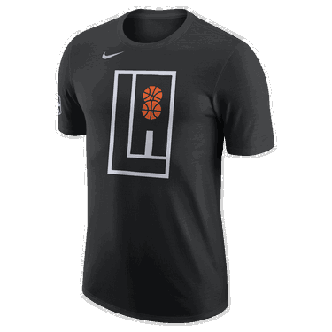 T-shirt Nike NBA La Clippers City Edition Sort | FN1161-010, 0