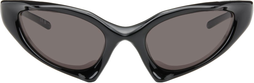 Solbriller Balenciaga Runner Cat Black Sunglasses Sort | BB0352S-001
