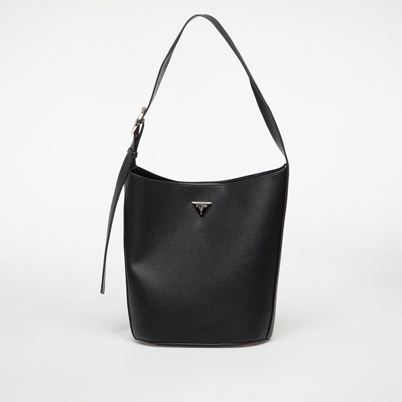Håndtaske GUESS Meridian Ii Bucket Bag Sort | HWBG6974040-BLA