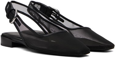 Tøj rag & bone rag & bone Astra Slingback Ballerina Flats Sort | WFF24PF028MS28, 3