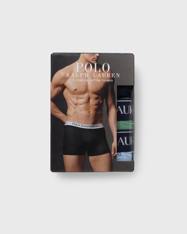 Boksere Polo by Ralph Lauren Ralph Lauren Three Pack Trunks Flerfarvet | 714830299146, 1