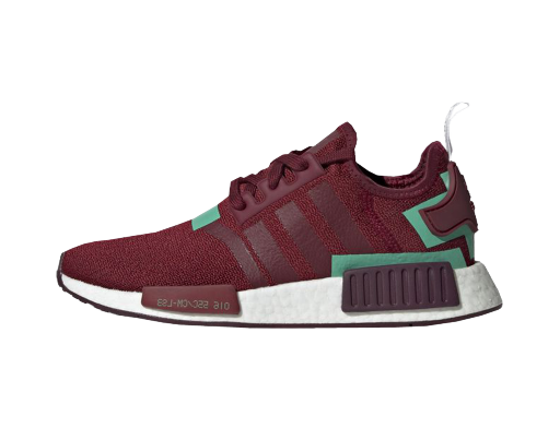 Sneakers og sko adidas Originals NMD R1 Collegiate Burgundy Hi Res Green W Bourgogne | BD8007