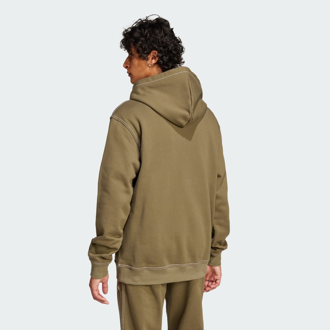 Sweatshirt adidas Performance Graphic Print Hoodie Grøn | JP4482, 1