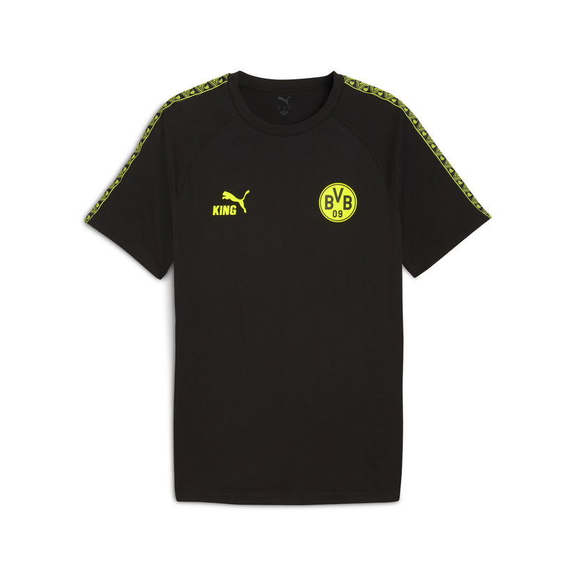 T-shirt Puma Borussia Dortmund KING Men's T-Shirt Sort | 782581_09