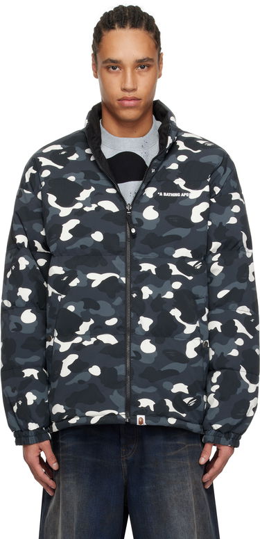Puffer jakke BAPE A Bathing Ape City Camo Reversible Down Jacket Flerfarvet | 001DNK801008M, 0