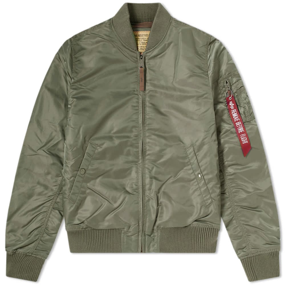 Bomberjakke Alpha Industries MA-1 VF 59 Flight Jacket Grøn | 191118-432, 0
