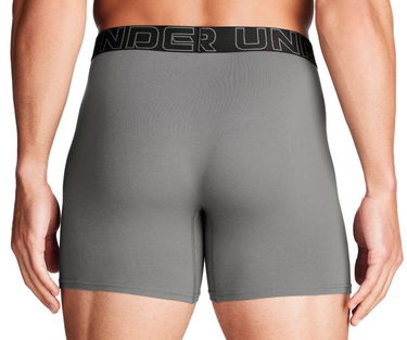 Boksere Under Armour Perf Cotton 6in-GRN Grå | 1383889-709, 1