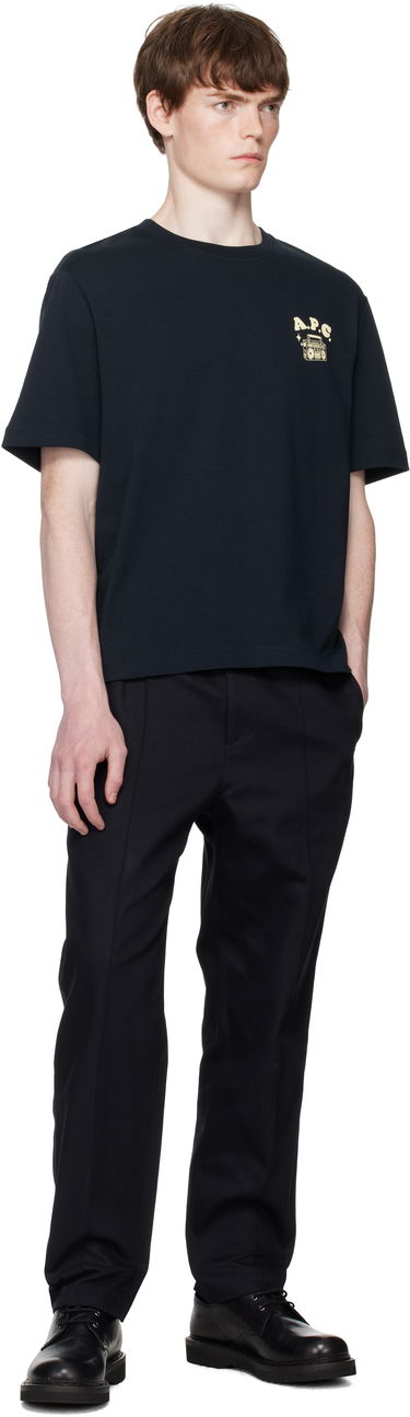 T-shirt A.P.C. A.P.C. Disco Graphic T-Shirt Sort | COHGS-M26530, 3