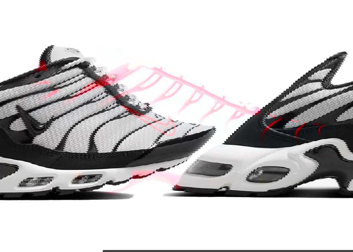 Sneakers og sko Nike Air Max Plus "Pure Platinum Black University Red" Grå | FN6949-002, 1