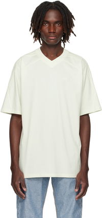 Cut-Up V-Neck T-shirt