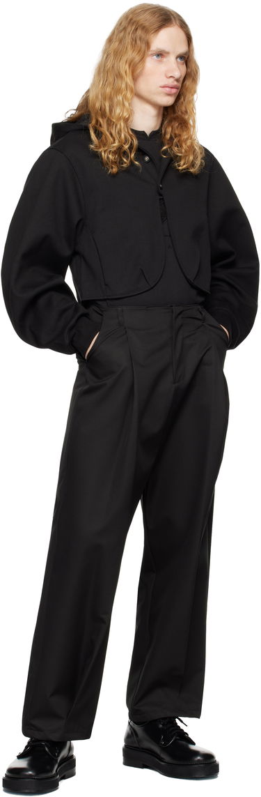 Bukser ADER ERROR Black Wide Leg Trousers Sort | BN01FWSA0212BK, 3
