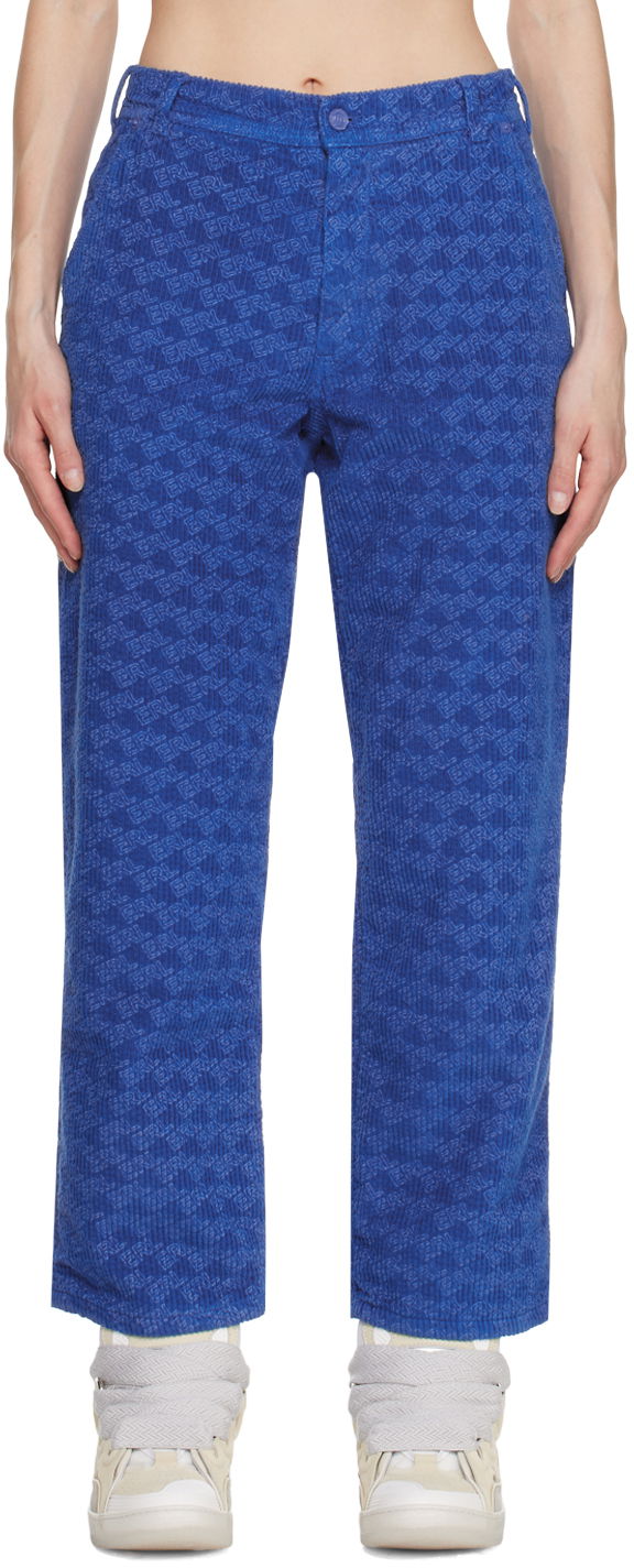 Bukser ERL Padded Trousers Blå | ERL05P001