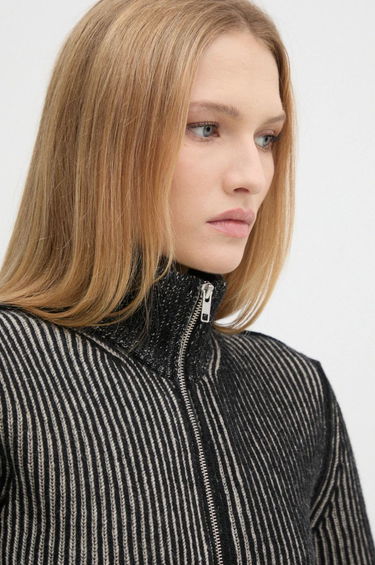 Sweater Maison Margiela Zipped Turtleneck Jacket Lilla | S62AN0133 M13076, 4