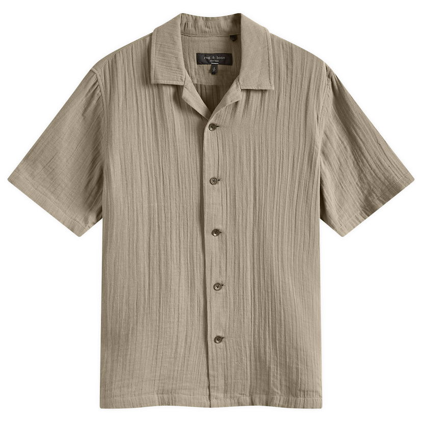 Skjorte rag & bone Knit Avery Shirt Grøn | MBW23HA458SSML-VET