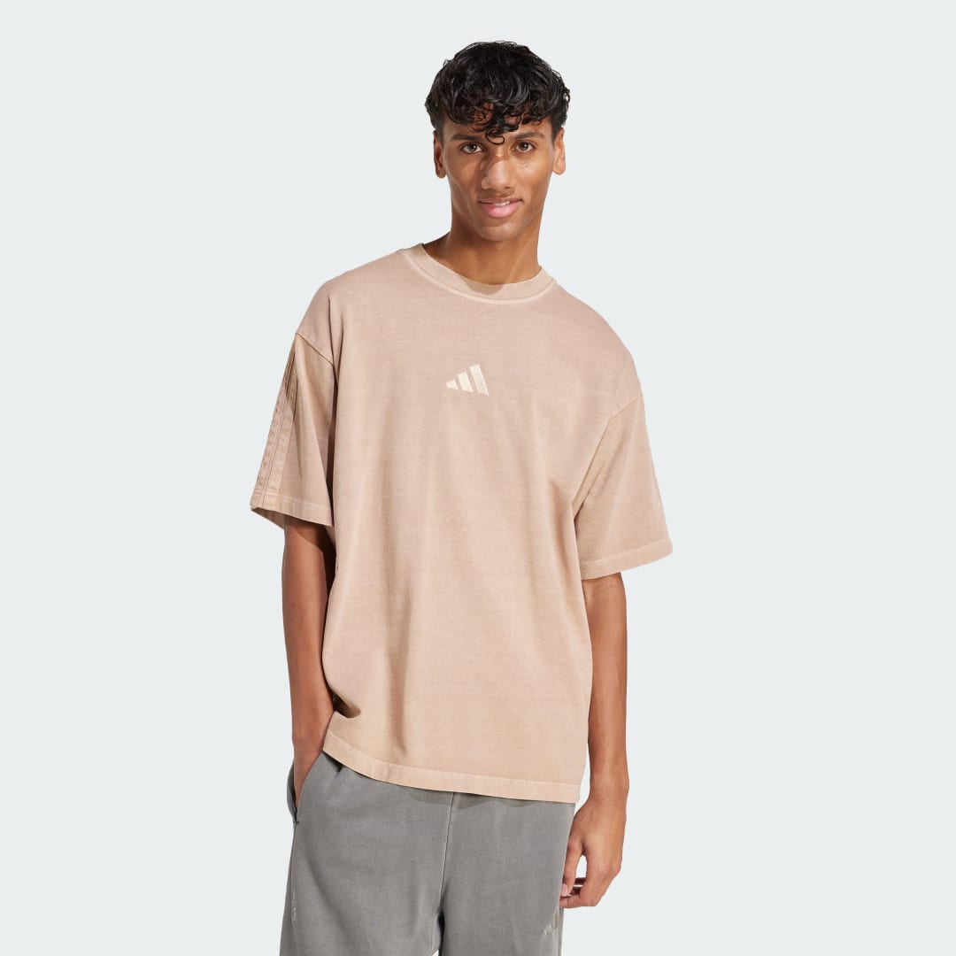 T-shirt adidas Performance ALL SZN Washed Tee Beige | JN0609, 0