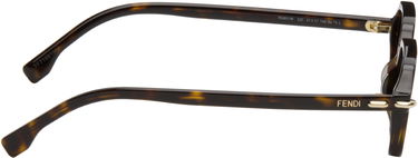 Solbriller FENDI Rectangular Frame Selliera Sunglasses Brun | FE40174IM5152C 840126860320, 1