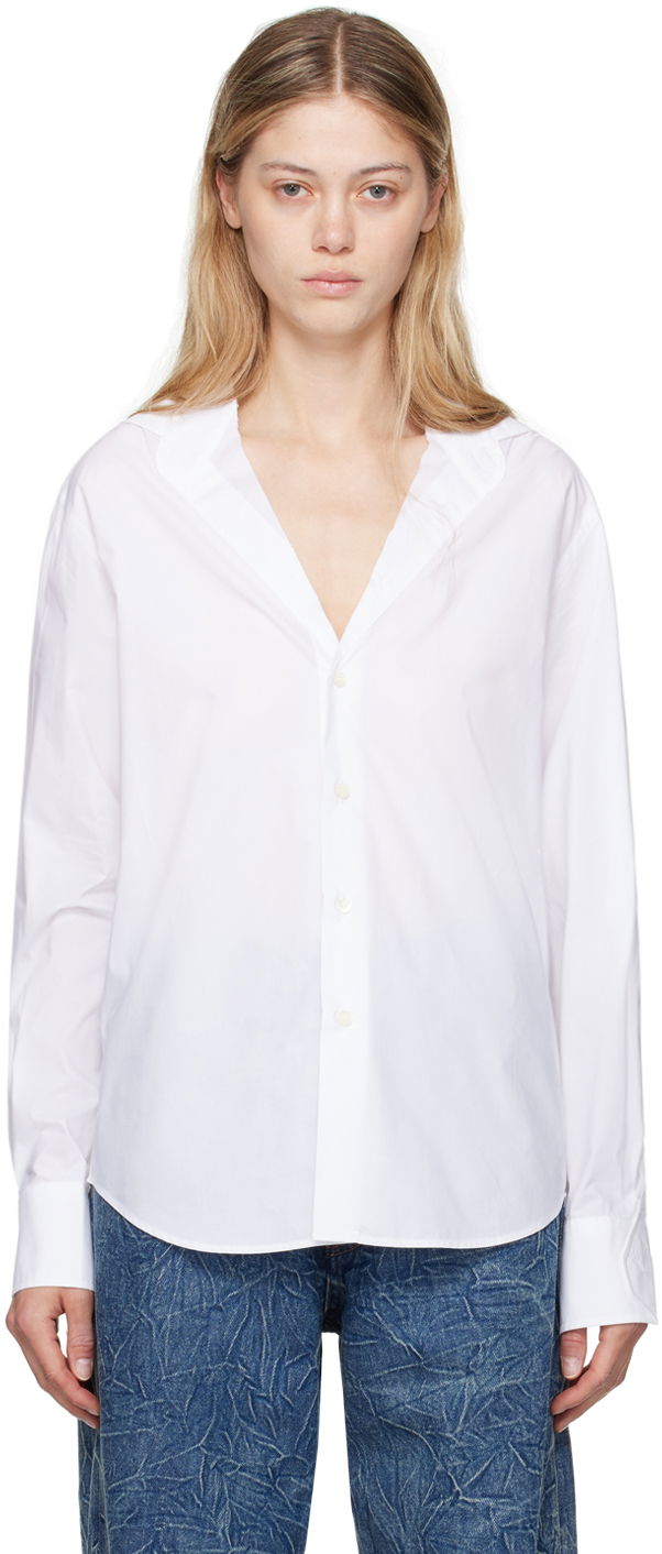 Skjorte Maison Margiela Button Shirt Hvid | S52DT0035 S47294, 0