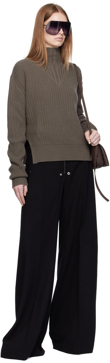 Sweater Rick Owens Rick Owens Concordians Fisherman Turtleneck Brun | RP02E4648 KWV, 3