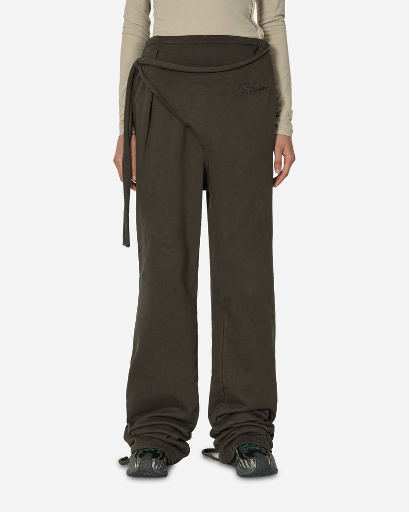 Bukser Ottolinger Otto Wrap Sweatpants Grøn | 1150801521 BRW