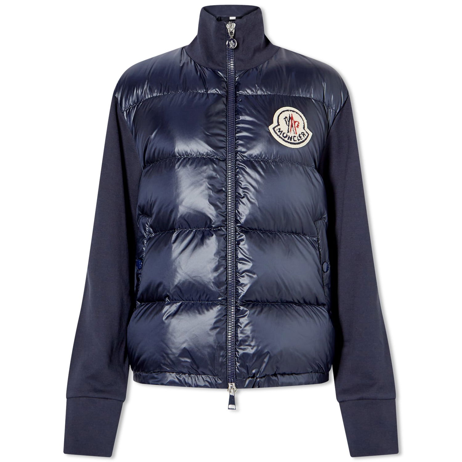 Puffer jakke Moncler Padded Zip Up Cardigan Navy Mørkeblå | 8G000-14-89A2Y-778, 0