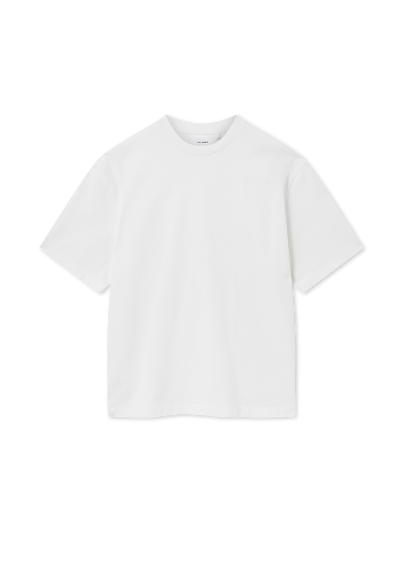 T-shirt AXEL ARIGATO T-Shirt Crew Neck Memo Hvid | A3461001