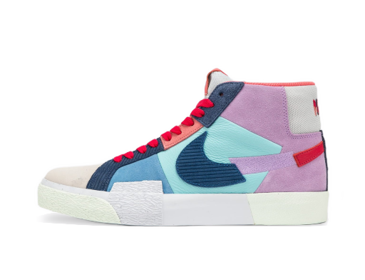Skateboarding Nike SB Zoom Blazer Mid Premium Lilla | DA8854-500