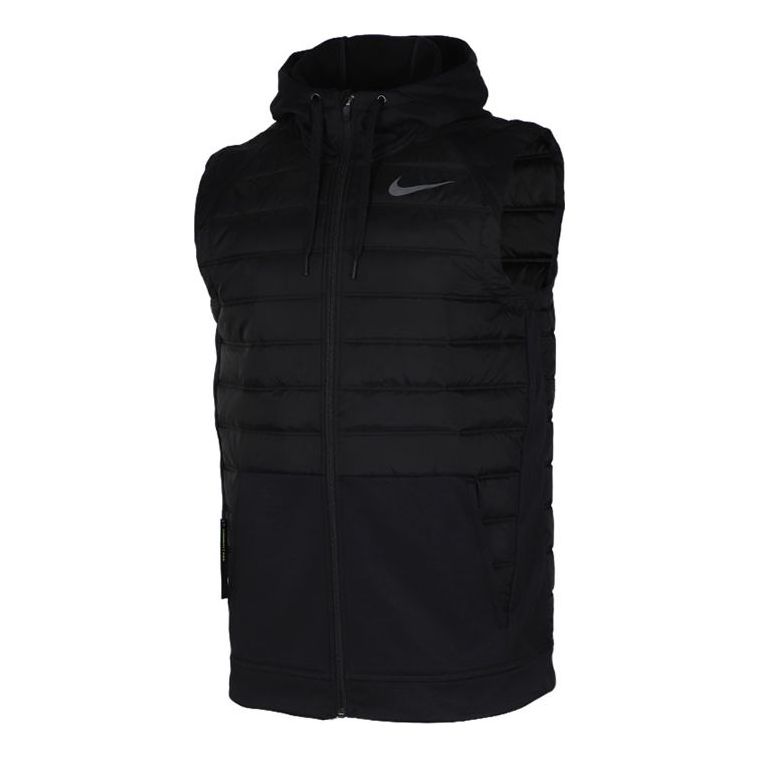Vest Nike Training Hooded Vest Jacket Sort | BV4535-011