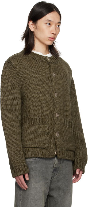 Sweater OUR LEGACY OUR LEGACY Over Cardigan Grøn | M4253OO, 1
