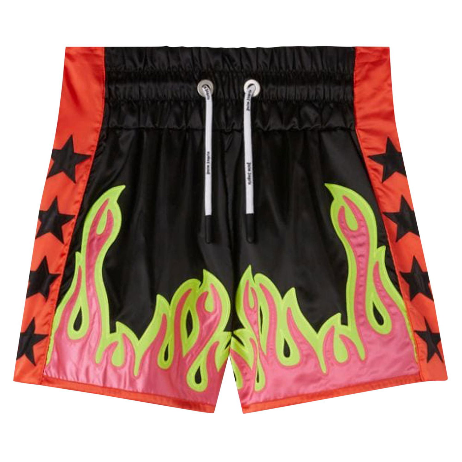 Shorts Palm Angels Burning Fighter Short Sort | PMCB028F22FAB0011032, 1