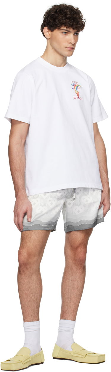 Shorts Casablanca Drawstring Shorts Grå | MPS25-TR-012-01, 3