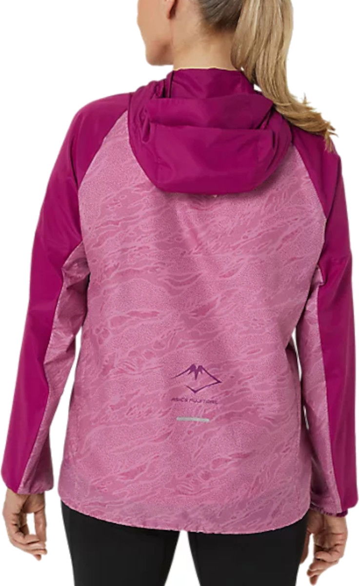 Jakke Asics FUJITRAIL PACKABLE WINDBREAKER Lyserød | 2012c977-500, 1